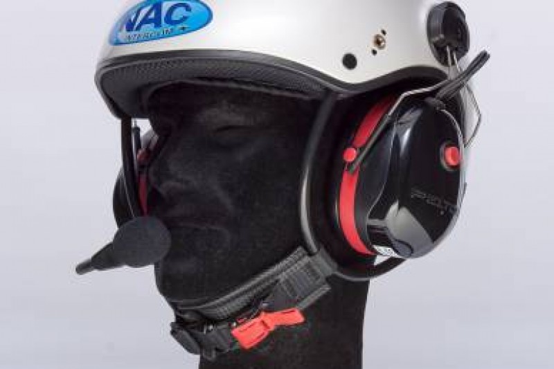 Casque de communication HORUS / NAC Blanc.