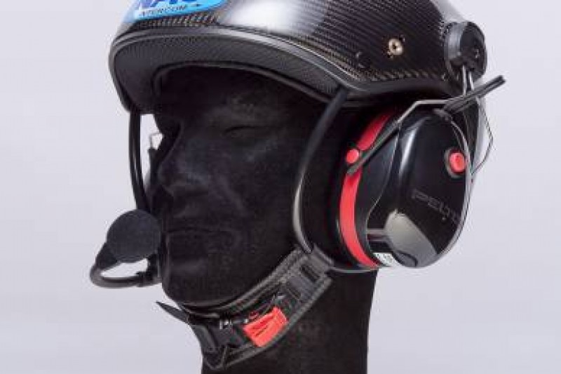 Casque de communication HORUS en fibre de carbone
